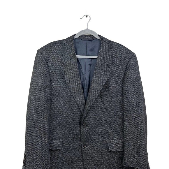Hickey Freeman Collection Lambswool Diplomat Blazer Suit Jacket Men Size 43R - Picture 2 of 7
